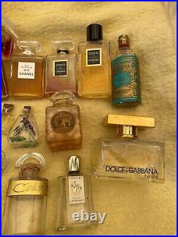 Vintage Perfume Bottle Collection Inc Chanel