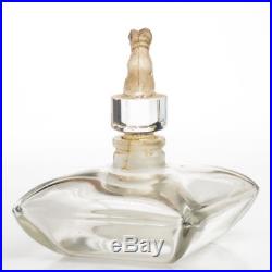 Vintage Perfume Bottle D'Orsay Toujours Fidele Commercial Figural Stopper Box