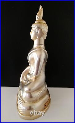 Vintage Perfume Bottle Figural Rodin Paris Saree Buddha 1940 VERY RARE WOW