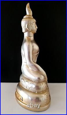 Vintage Perfume Bottle Figural Rodin Paris Saree Buddha 1940 VERY RARE WOW