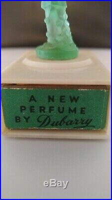 Vintage Perfume Bottle Holder Viard Dubarry Hearts Delight Pierrot 1920's