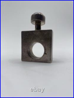 Vintage Perfume Bottle Made In Mexico With Classic Decorative Top, Empty Bottle