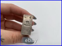 Vintage Perfume Bottle Made In Mexico With Classic Decorative Top, Empty Bottle