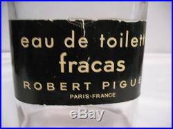 Vintage Perfume Bottle Robert Piguet Fracas Eau De Toilette Display Extra Large