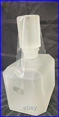 Vintage Perfume Factice Norell Frosted Dummy Glass Bottle 1968 American Made