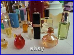 Vintage Perfume Lot Trial and Full bottles Estee Opium and more! Rare Nice