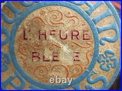 Vintage Perfume Parfume Guerlain L'Heure Bleue Paris in Baccarat Bottle