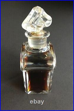 Vintage Perfume Parfume Guerlain L'Heure Bleue Paris in Baccarat Bottle