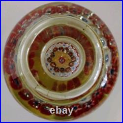 Vintage Perthshire Millefiori Glass Perfume Bottle Paperweight 5.5x3.5x3.5in Vintage Perthshire Millefiori Glass Perfume Bottle Paperweight 5.5x3.5x3.5in