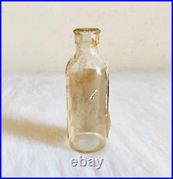 Vintage Pine Apple Aerated Water Glass Bottle Old Decorative London Props G520