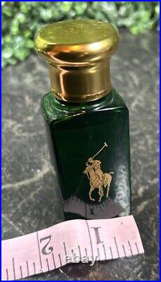 Vintage Polo Ralph Lauren Green Bottle Cologne Read Description