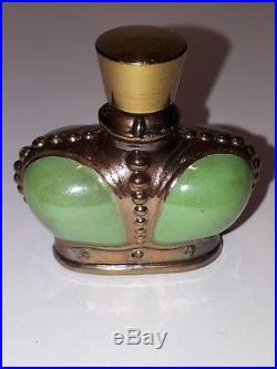 Vintage Prince Matchabelli Enamelled Mini Perfume Bottles Set in Case