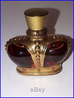 Vintage Prince Matchabelli Enamelled Mini Perfume Bottles Set in Case