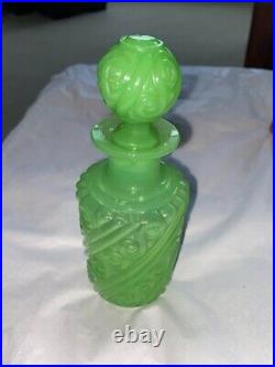 Vintage Prtieux French Opaline Glass Perfume Bottle