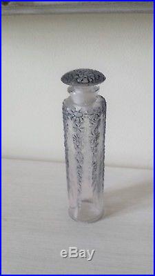 Vintage R LALIQUE Chypre perfume bottle for Forvil Art Deco