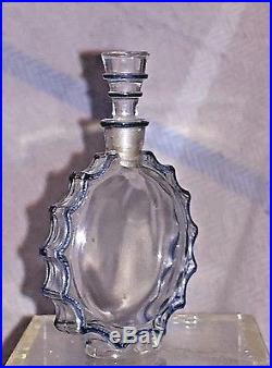 Vintage REQUETE Perfume Bottle Original Lalique For Worth c1940's