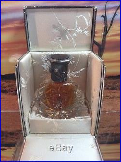 Vintage Ralph Lauren Safari Pure Perfume In Crystal Bottle 1oz New, Boxed