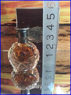 Vintage Ralph Lauren Safari Pure Perfume In Crystal Bottle 1oz New, Boxed