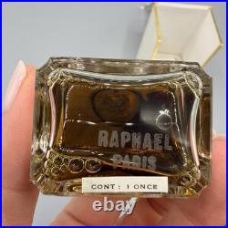 Vintage Raphael Paris Réplique Perfume 1oz Sealed Full Bottle w Box Rare