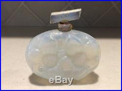 Vintage Rare Caron Voeu De Nole Opalescent Perfume Bottle