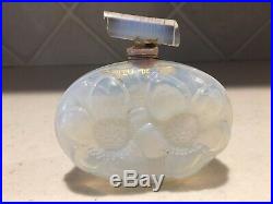 Vintage Rare Caron Voeu De Nole Opalescent Perfume Bottle
