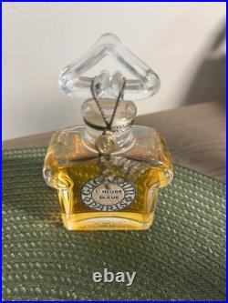 Vintage Rare Guerlain L'Heure Bleue Perfume, Elegant Glass Bottle