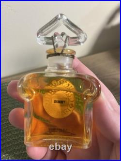Vintage Rare Guerlain L'Heure Bleue Perfume, Elegant Glass Bottle