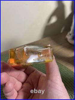Vintage Rare Guerlain L'Heure Bleue Perfume, Elegant Glass Bottle