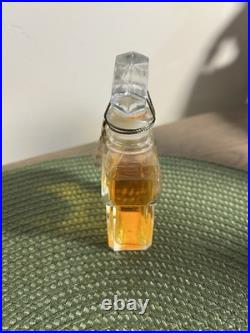 Vintage Rare Guerlain L'Heure Bleue Perfume, Elegant Glass Bottle