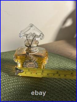 Vintage Rare Guerlain L'Heure Bleue Perfume, Elegant Glass Bottle