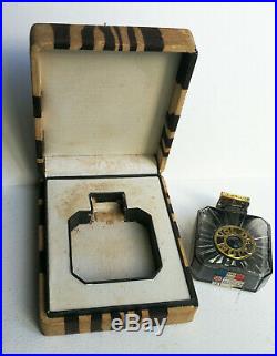 Vintage Rare Guerlain Vol De Nuit 1 Oz Perfume Bottle With Original Box