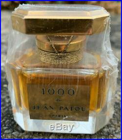 Vintage Rare JEAN PATOU DE 1000 Perfume Factice Bottle Glass Dummy Shop Display