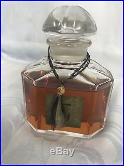 Vintage Rare Liu Perfume By Guerlain In Baccarat Deco Bottle 1929