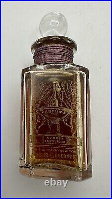 Vintage + Rare Perfume Number 44 Bergdorf Goodman Perfume Bottle 1940's