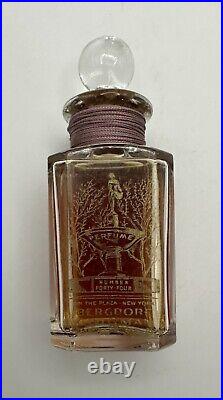 Vintage + Rare Perfume Number 44 Bergdorf Goodman Perfume Bottle 1940's