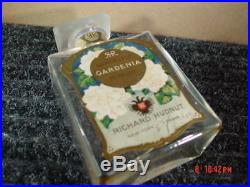 Vintage Rare Richard Hudnut Perfume Bottle Gardenia Old