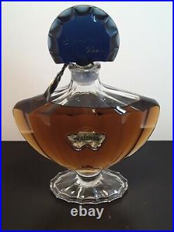 Vintage Rare Shalimar by Guerlain Paris Perfume Display Bottle 15 Unopened