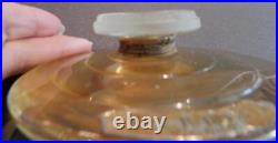 Vintage Rigaud Feerie Bottle full of Perfume & Box w Nude Female Smelling Posies