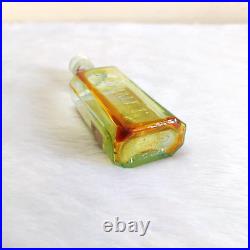 Vintage Rimmel Lavendar Water Perfume Glass Bottle Decorative Made In FranceG442