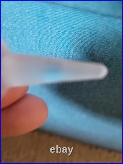 Vintage Robert Eickholt 1991 art glass perfume bottle