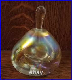 Vintage Robert Eickholt 1993 Art Glass Perfume Bottle