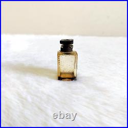 Vintage Rumeur Extrait Of Lanvin Glass Perfume Bottle France Collectible