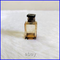Vintage Rumeur Extrait Of Lanvin Glass Perfume Bottle France Collectible