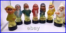 Vintage Russia Disney Seven Dwarfs Bashful Figural Perfume Bottle 1930's