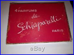 Vintage SEALED BACCARAT Schiaparelli Perfume Bottles Set