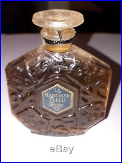 Vintage SEALED Mury Le Narcisse Bleu Perfume Bottle