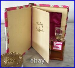 Vintage SHOCKING SCHIAPARELLI Sealed Perfume Bottle Book Box 1/2 Oz 1950's RARE