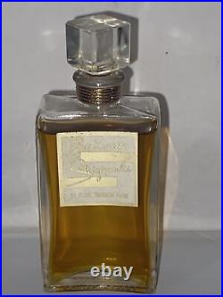 Vintage SHOCKING Schiaparelli Perfume Glass Bottle Made In France 30ml