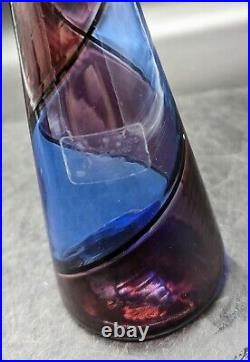 Vintage Salvadore & Campagnol Murano Art Glass Perfume Bottle WithStopper 9