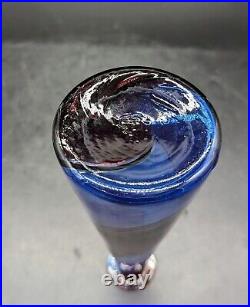 Vintage Salvadore & Campagnol Murano Art Glass Perfume Bottle WithStopper 9